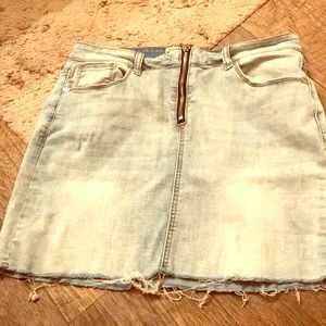 Denim skirt